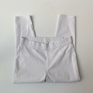 Time and Tru White Cotton Blend Ankle Skinny Pants